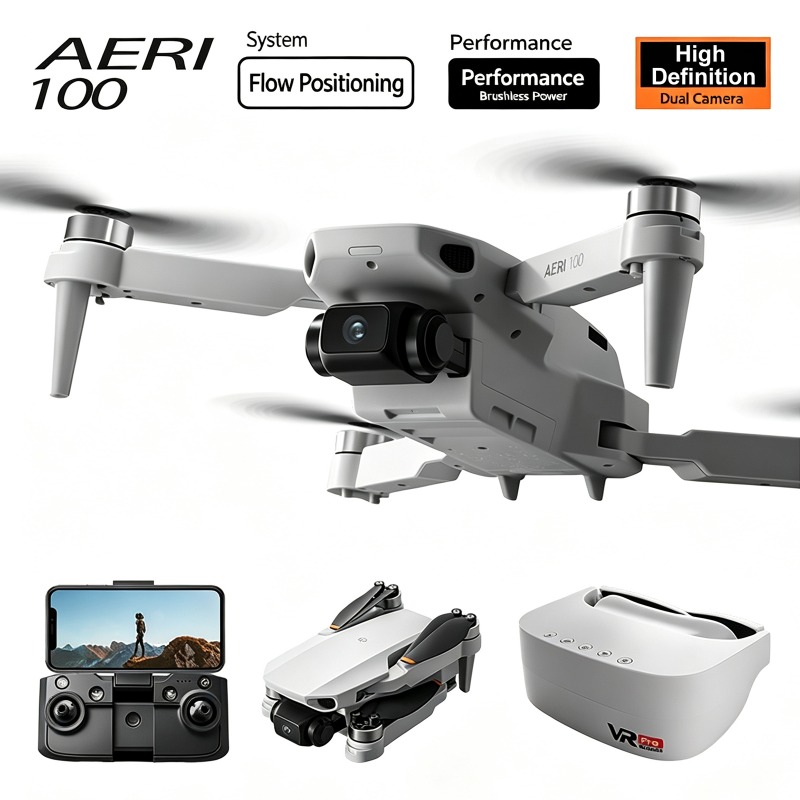 Drone Kit With Camera - AERI 100 Portable Drone Kit with