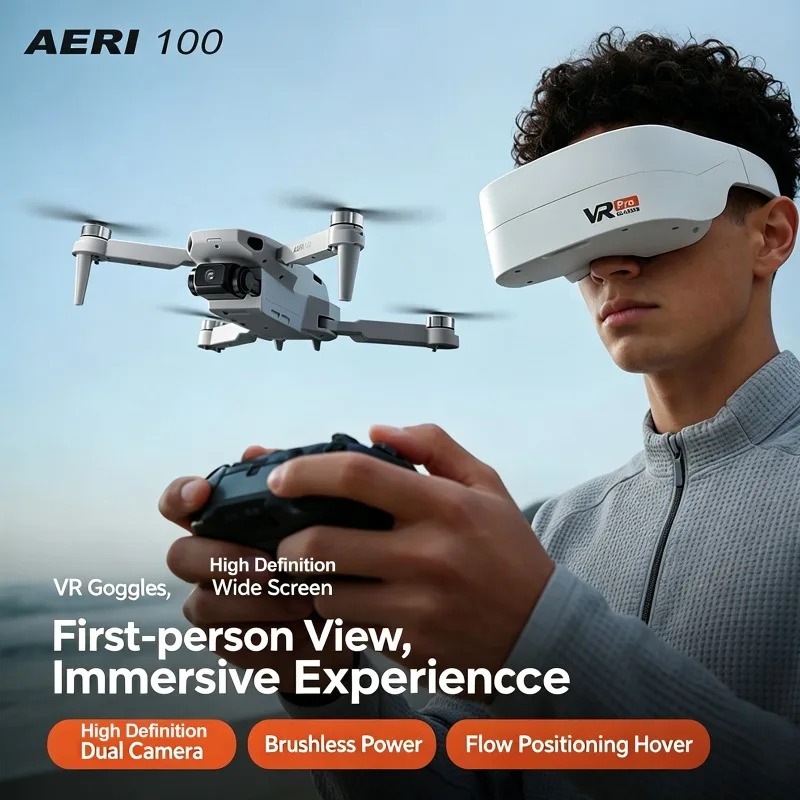 AERI 100 Portable Drone Kit wi - Drone Kit With Camera ulasan dan harga
